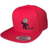 EhVul Hero Boss Baller Flat Brim Snapback Hat